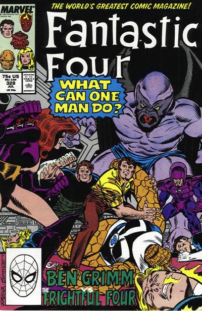 Cover for Fantastic Four (Marvel, 1961 series) #328 [Direct]