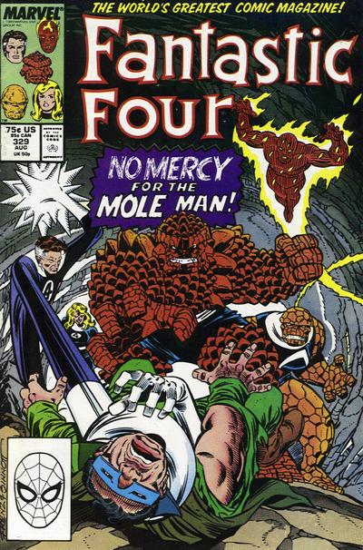 Cover for Fantastic Four (Marvel, 1961 series) #329 [Direct]