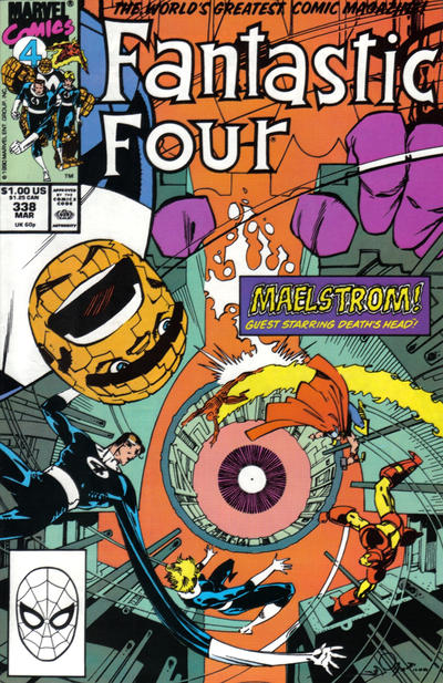 Cover for Fantastic Four (Marvel, 1961 series) #338 [Direct]