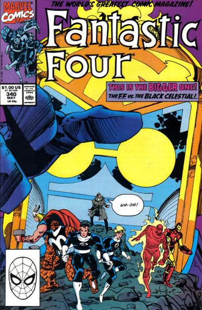 Cover for Fantastic Four (Marvel, 1961 series) #340 [Direct]