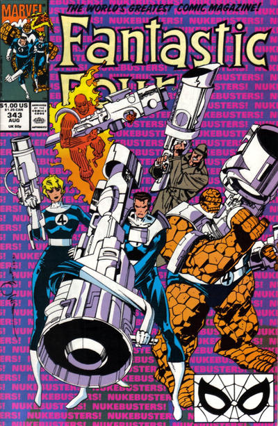 Cover for Fantastic Four (Marvel, 1961 series) #343 [Direct]
