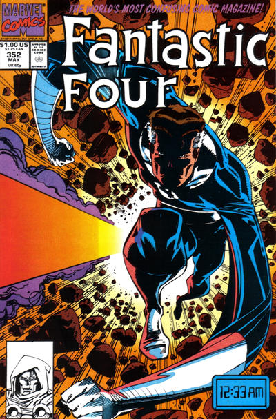 Cover for Fantastic Four (Marvel, 1961 series) #352 [Direct]