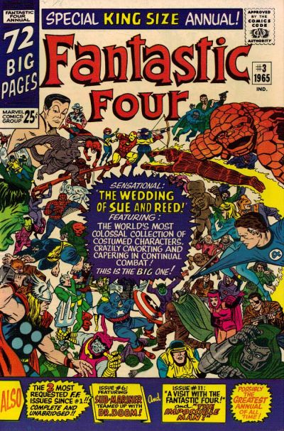 Cover for Fantastic Four Annual (Marvel, 1963 series) #3