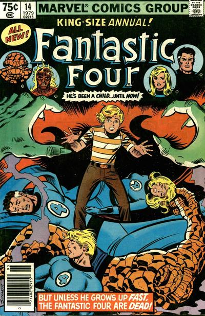 Cover for Fantastic Four Annual (Marvel, 1963 series) #14 [Newsstand]