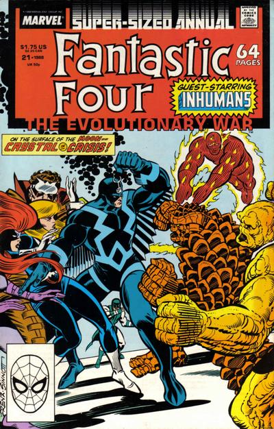 Cover for Fantastic Four Annual (Marvel, 1963 series) #21 [Direct]