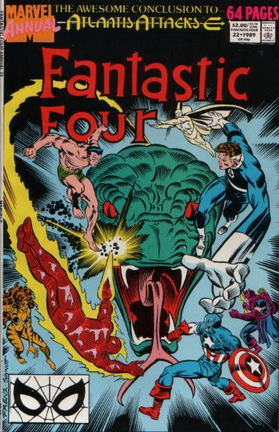 Cover for Fantastic Four Annual (Marvel, 1963 series) #22 [Direct]