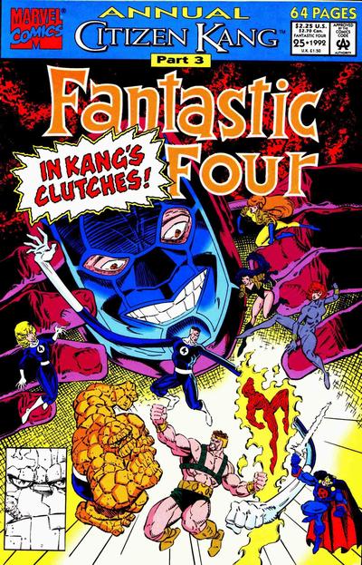 Cover for Fantastic Four Annual (Marvel, 1963 series) #25 [Direct]
