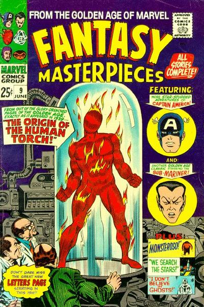 Cover for Fantasy Masterpieces (Marvel, 1966 series) #9