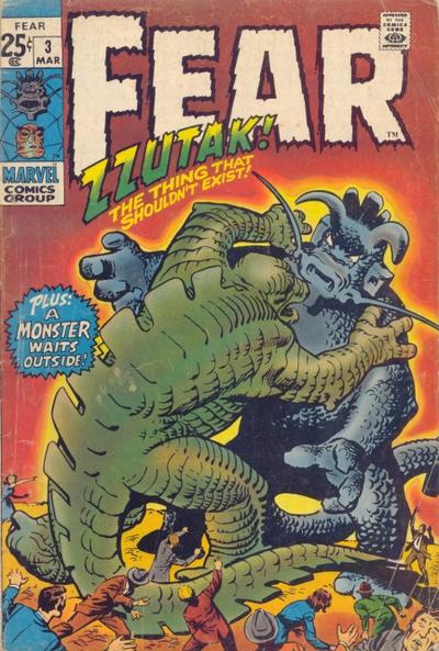 Cover for Fear (Marvel, 1970 series) #3
