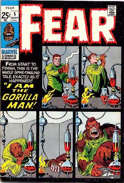 Cover for Fear (Marvel, 1970 series) #5