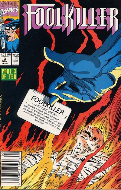 Cover for Foolkiller (Marvel, 1990 series) #3