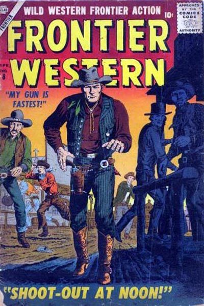 Cover for Frontier Western (Marvel, 1956 series) #8