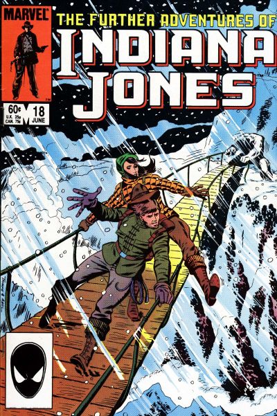 Cover for The Further Adventures of Indiana Jones (Marvel, 1983 series) #18 [Direct]