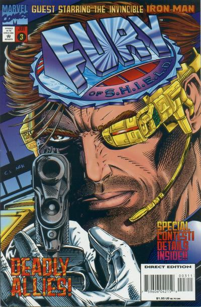 Cover for Fury of S.H.I.E.L.D. (Marvel, 1995 series) #3