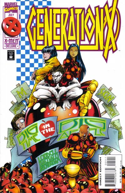 Cover for Generation X (Marvel, 1994 series) #5 [Direct Edition]