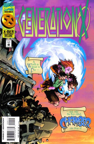 Cover for Generation X (Marvel, 1994 series) #9 [Direct Edition]