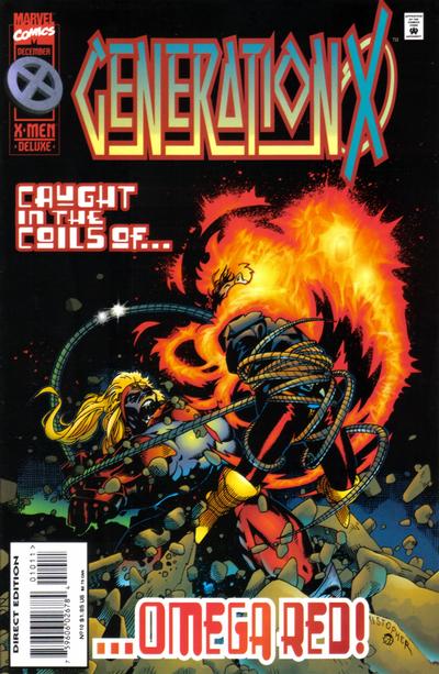 Cover for Generation X (Marvel, 1994 series) #10 [Direct Edition]