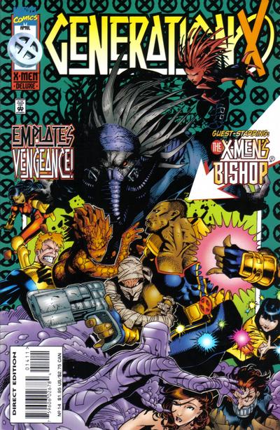 Cover for Generation X (Marvel, 1994 series) #14 [Direct Edition]