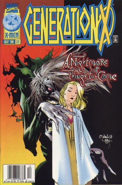Cover for Generation X (Marvel, 1994 series) #22 [Newsstand]