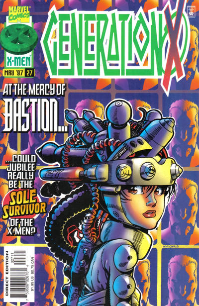 Cover for Generation X (Marvel, 1994 series) #27 [Direct Edition]