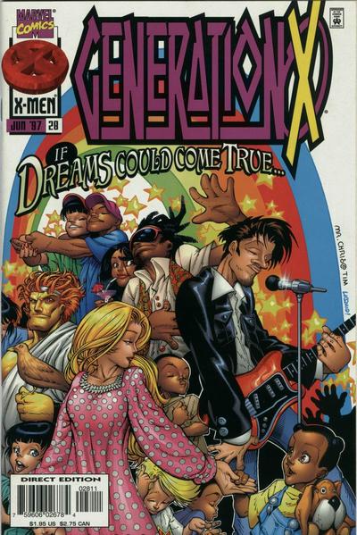 Cover for Generation X (Marvel, 1994 series) #28 [Direct Edition]