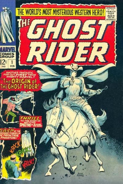 Cover for The Ghost Rider (Marvel, 1967 series) #1