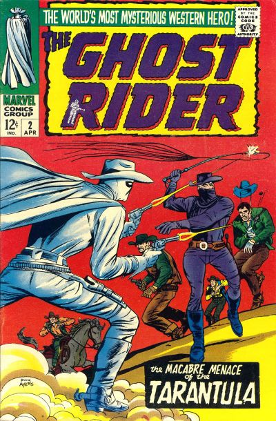 Cover for The Ghost Rider (Marvel, 1967 series) #2