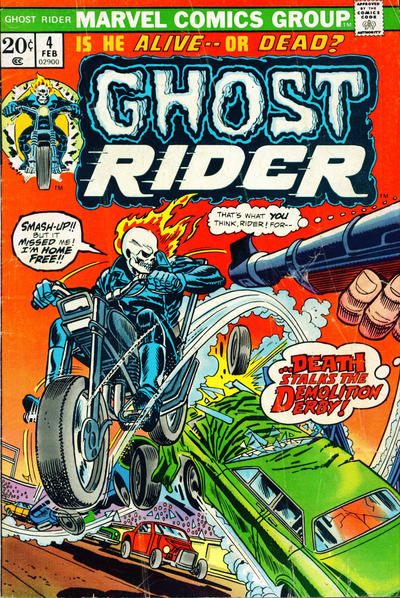 Cover for Ghost Rider (Marvel, 1973 series) #4