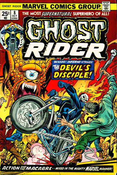 Cover for Ghost Rider (Marvel, 1973 series) #8