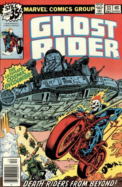 Cover for Ghost Rider (Marvel, 1973 series) #33