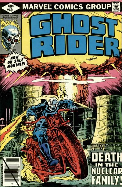 Cover for Ghost Rider (Marvel, 1973 series) #40 [Direct]