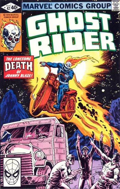 Cover for Ghost Rider (Marvel, 1973 series) #42 [Direct]
