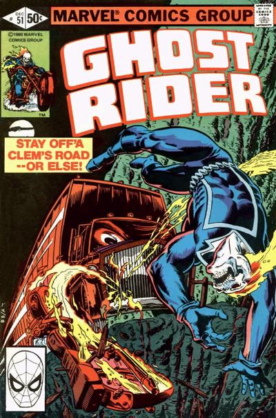 Cover for Ghost Rider (Marvel, 1973 series) #51 [Direct]