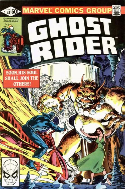 Cover for Ghost Rider (Marvel, 1973 series) #53 [Direct]
