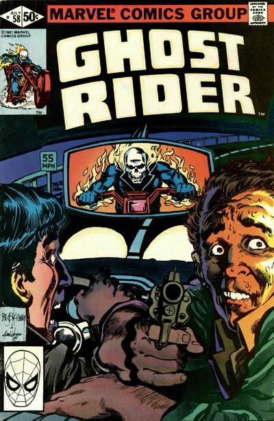 Cover for Ghost Rider (Marvel, 1973 series) #58 [Direct]