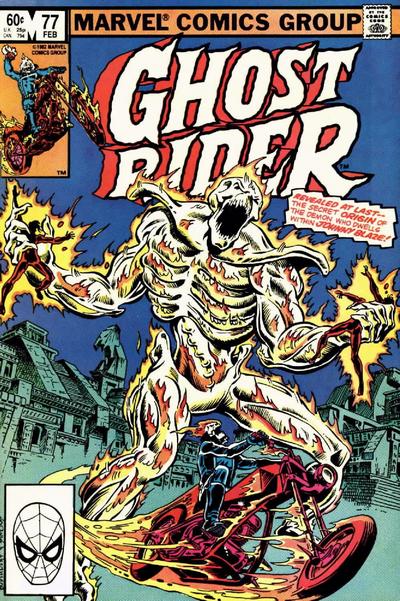 Cover for Ghost Rider (Marvel, 1973 series) #77 [Direct]