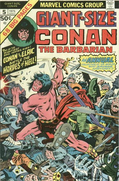 Cover for Giant-Size Conan (Marvel, 1974 series) #5