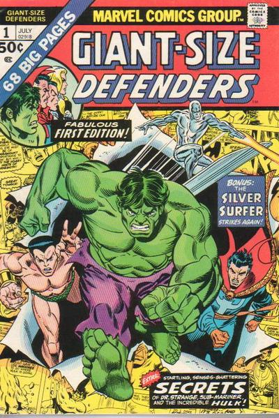 Cover for Giant-Size Defenders (Marvel, 1974 series) #1