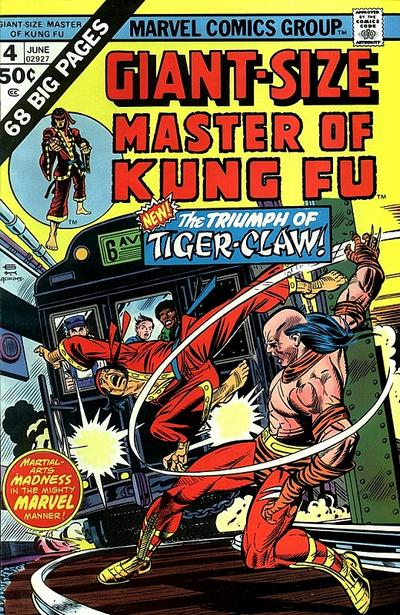 Cover for Giant-Size Master of Kung Fu (Marvel, 1974 series) #4