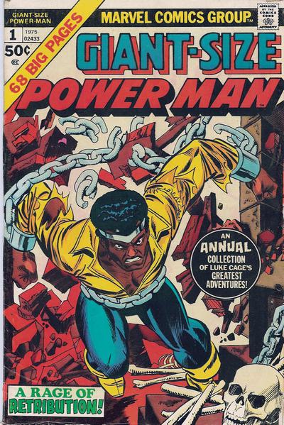 Cover for Giant-Size Power Man (Marvel, 1975 series) #1