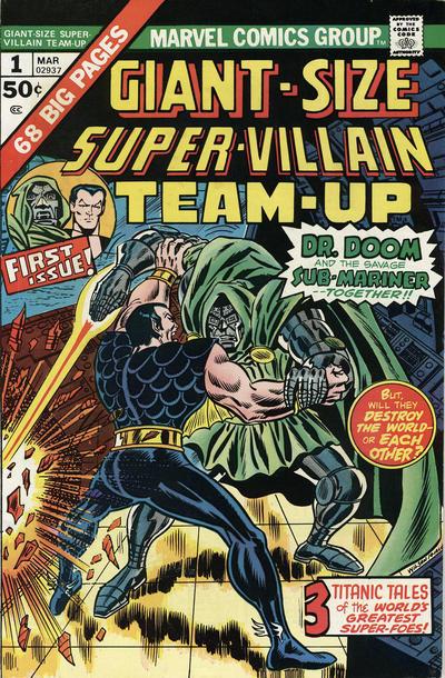 Cover for Giant-Size Super-Villain Team-Up (Marvel, 1975 series) #1
