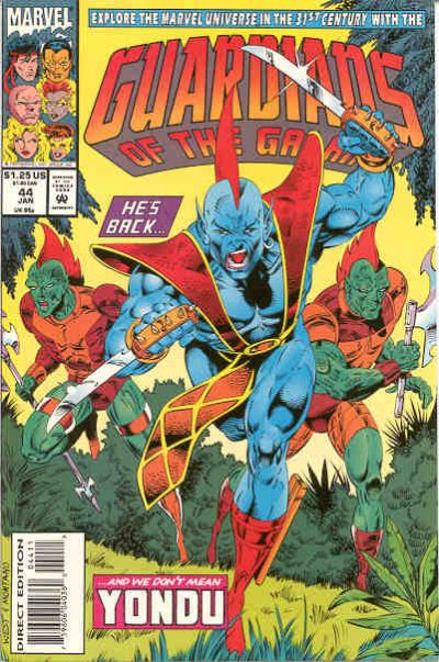 Cover for Guardians of the Galaxy (Marvel, 1990 series) #44
