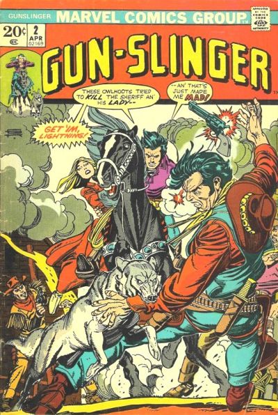 Cover for Gun-Slinger (Marvel, 1973 series) #2