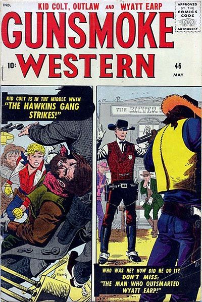 Cover for Gunsmoke Western (Marvel, 1955 series) #46