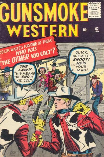 Cover for Gunsmoke Western (Marvel, 1955 series) #62