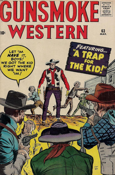 Cover for Gunsmoke Western (Marvel, 1955 series) #63