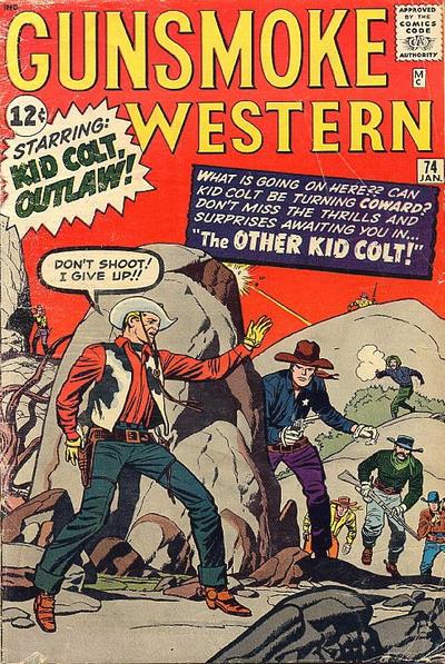 Cover for Gunsmoke Western (Marvel, 1955 series) #74