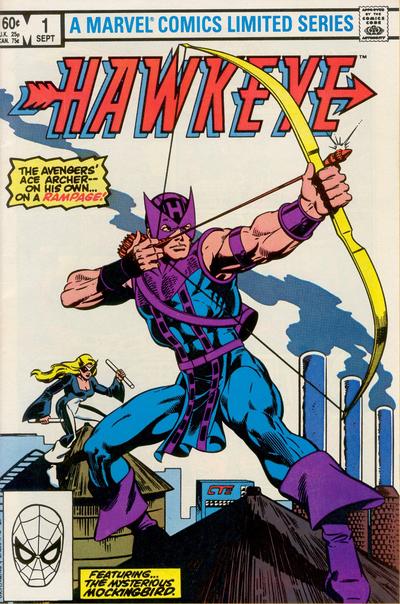 Cover for Hawkeye (Marvel, 1983 series) #1 [Direct]