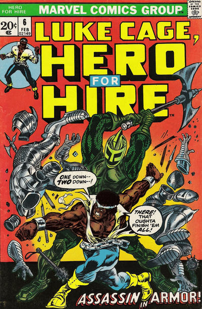 Cover for Hero for Hire (Marvel, 1972 series) #6