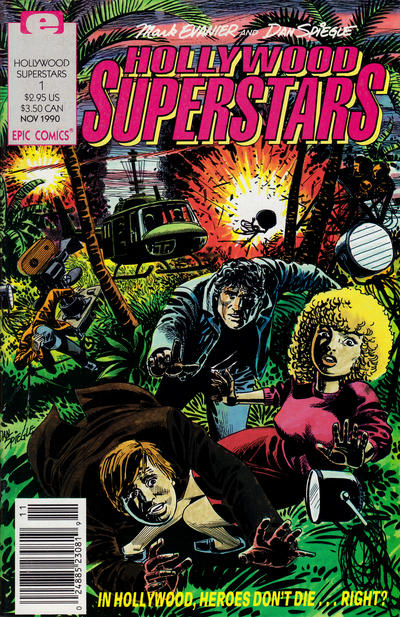 Cover for Hollywood Superstars (Marvel, 1990 series) #1